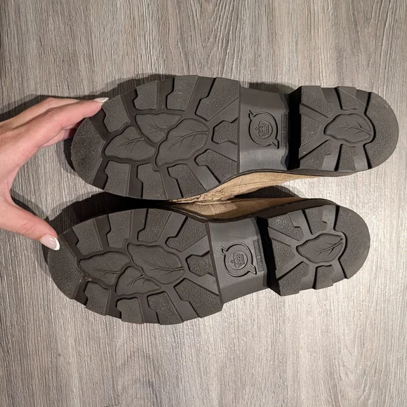 Born Tan Suede Loafers - Picture 2 of 4